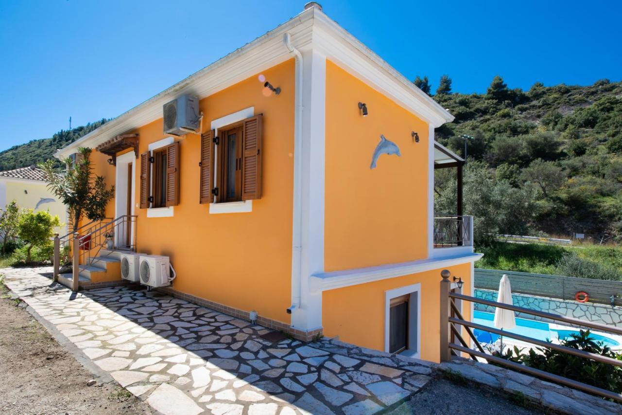 Delphinus Villas-Villa Nikitas อาโยส นิกีตัส ภายนอก รูปภาพ